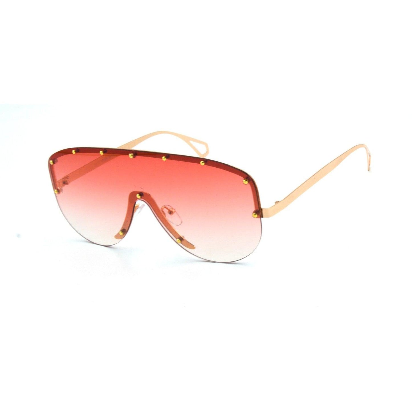 Round Shield Frame Sunglasses - Weekend Shade Sunglasses