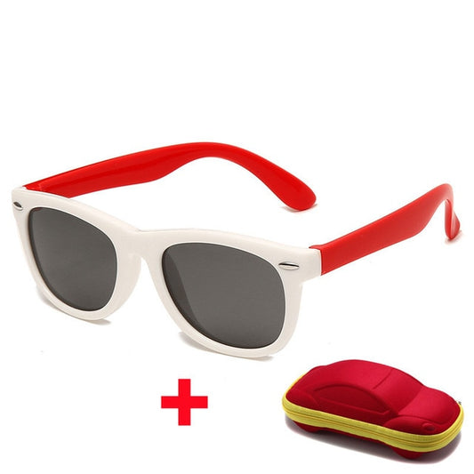 Kids Silicone Square Sunglasses