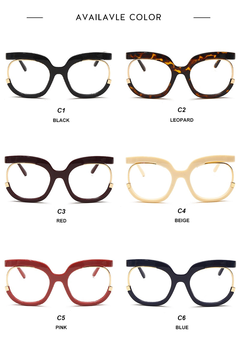 Retro Square Optical Glasses