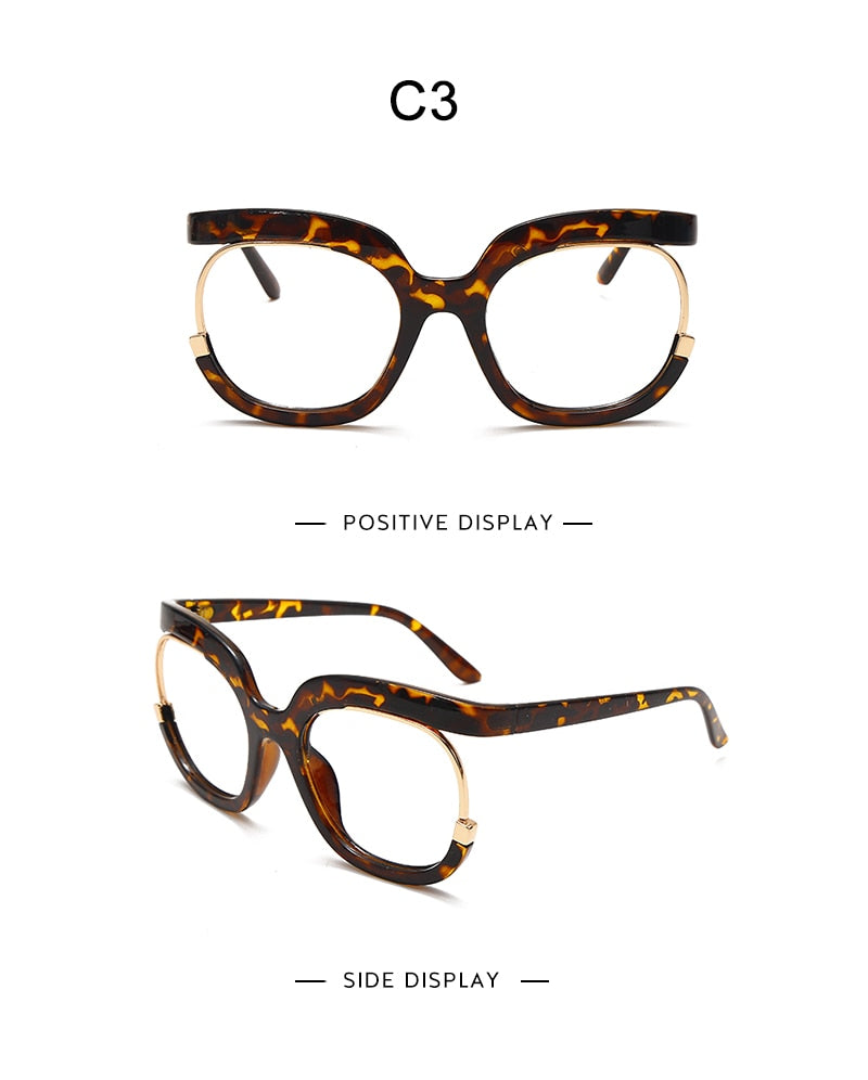 Retro Square Optical Glasses