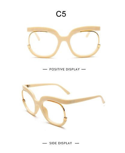 Retro Square Optical Glasses