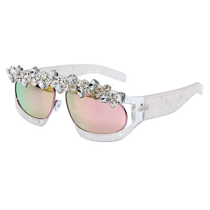 "Fashion Influence" Rhinestone Sunglasses