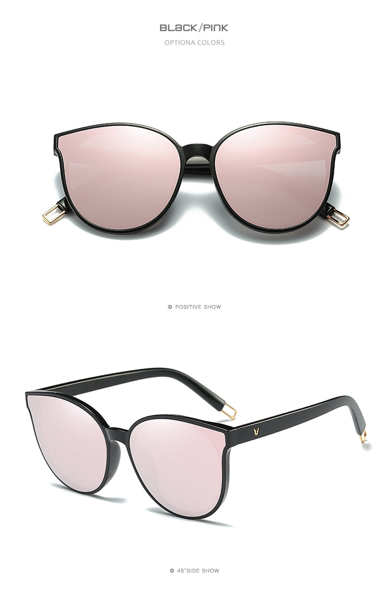 "On the gram" Flat Top Cateye Sunglasses