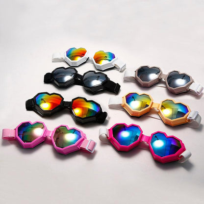 Heart Shaped Goggle Sunglasses - Weekend Shade Sunglasses