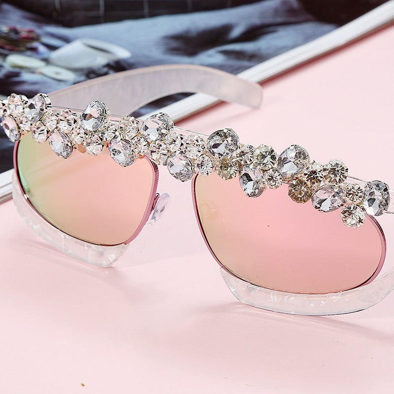 "Fashion Influence" Rhinestone Sunglasses