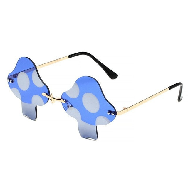 Mushroom Rimless Style Sunglasses