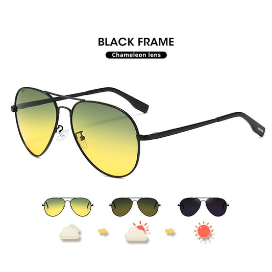Photochromatic Aviator Men Sunglasses