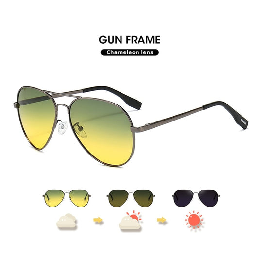 Photochromatic Aviator Men Sunglasses