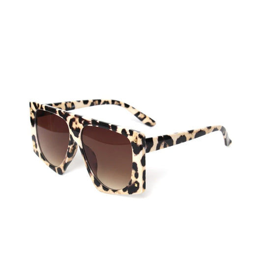 "Vacation" Oversize Square Sunglasses