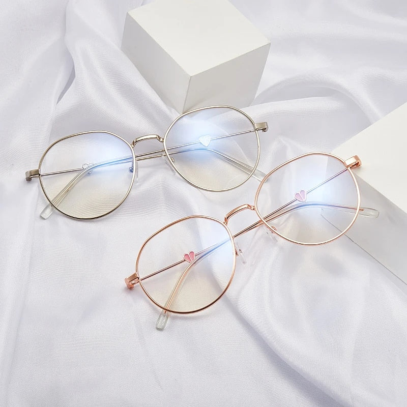 Round Clear Lens Glasses