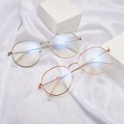 Round Clear Lens Glasses
