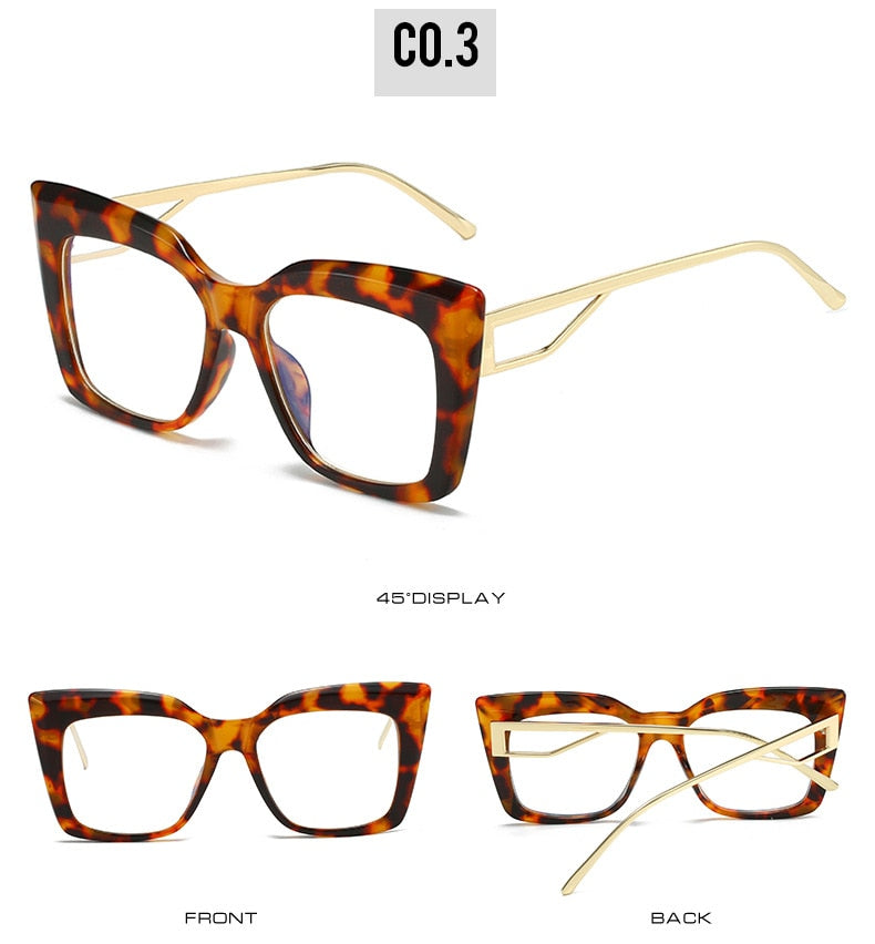 "The Boss" Fashion Square Optical Glasses Frames