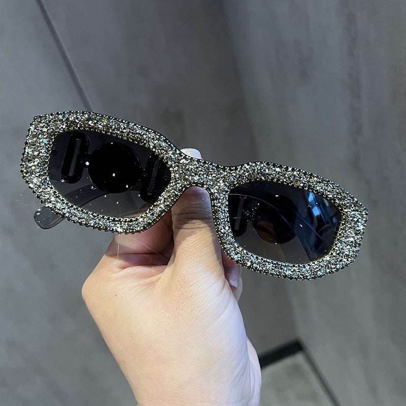 Classic Vintage Rhinestone Sunglasses