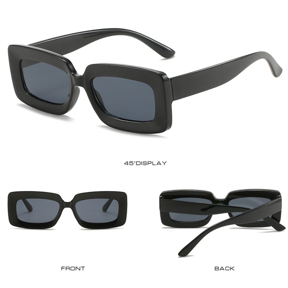 "High Rise" Plastic Frame Sunglasses