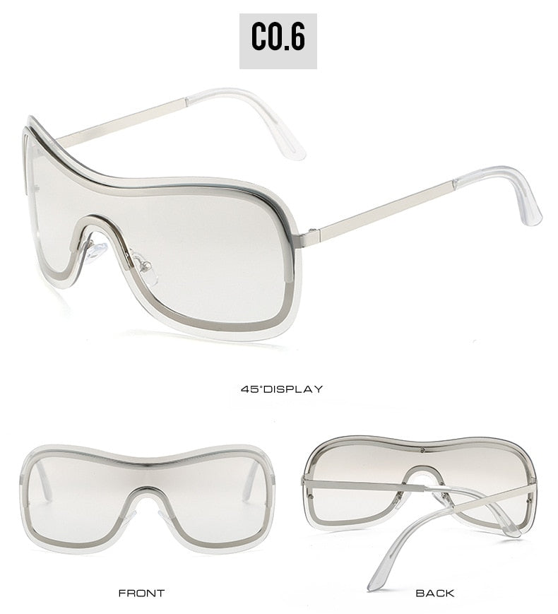 "Fine & Trendy" Rimless Fashion Sunglasses