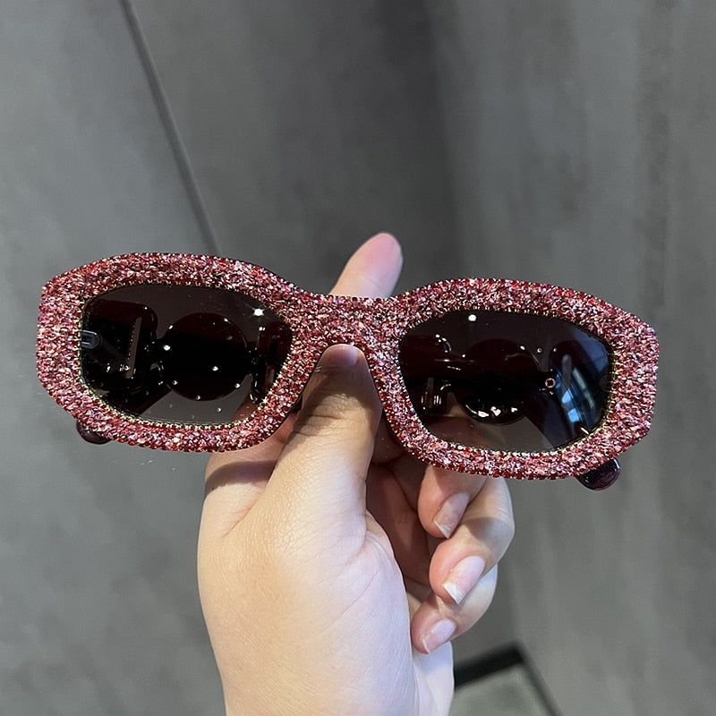 Classic Vintage Rhinestone Sunglasses