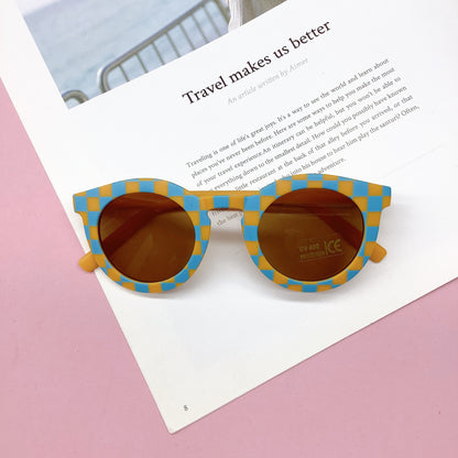 "Play Ground Stripe" Kids Plastic Sunglasses