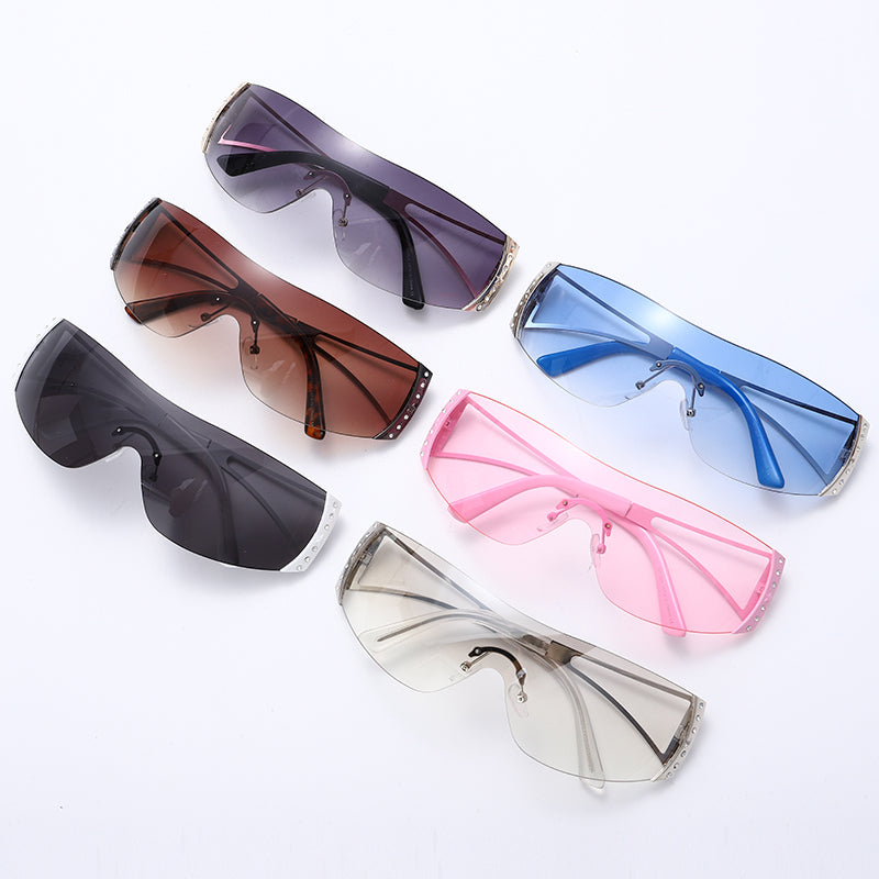 Women's Oversize Wrap Sunglasses