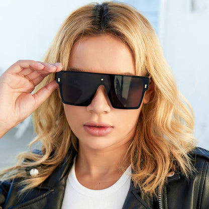 Fashion Oversize Square Glam Sunglasses