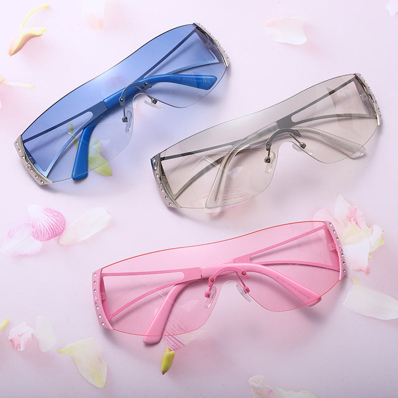 Women's Oversize Wrap Sunglasses