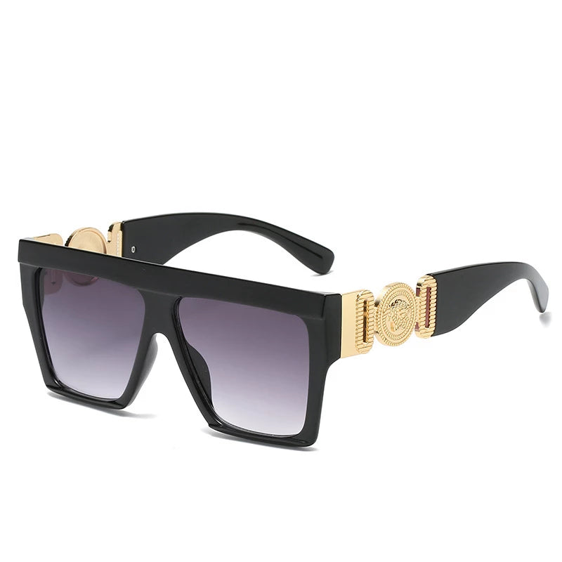 Vegas Vibes Square Plastic Frame Sunglasses - Weekend Shade Sunglasses