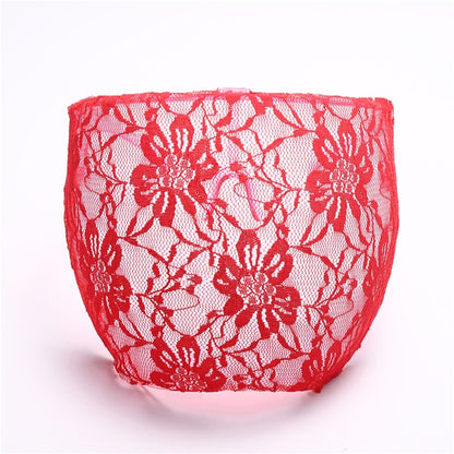 Floral Lace Oversize Shield Sunglasses