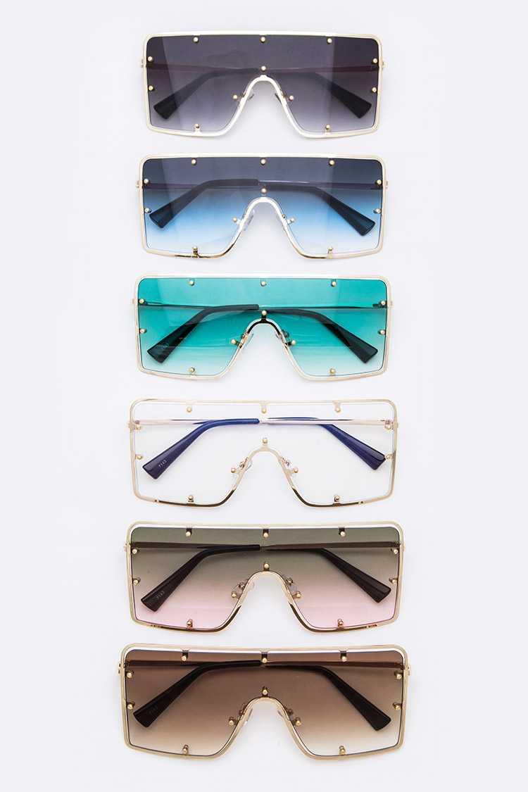 Shield Inspired Iconic Sunglasses - Weekend Shade Sunglasses