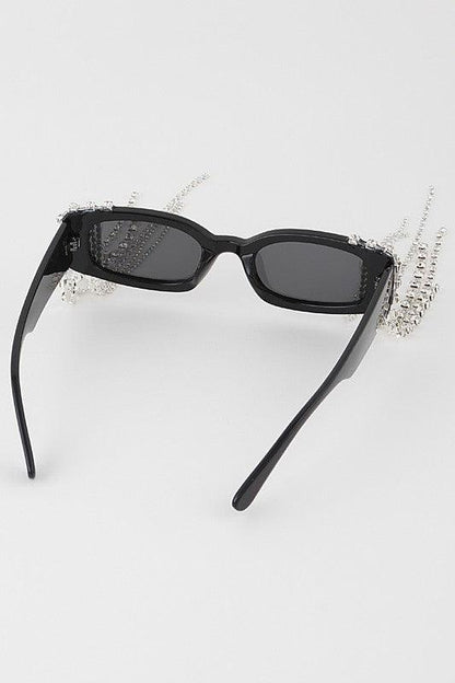 Fashion Rhinestone Glasses - Weekend Shade Sunglasses