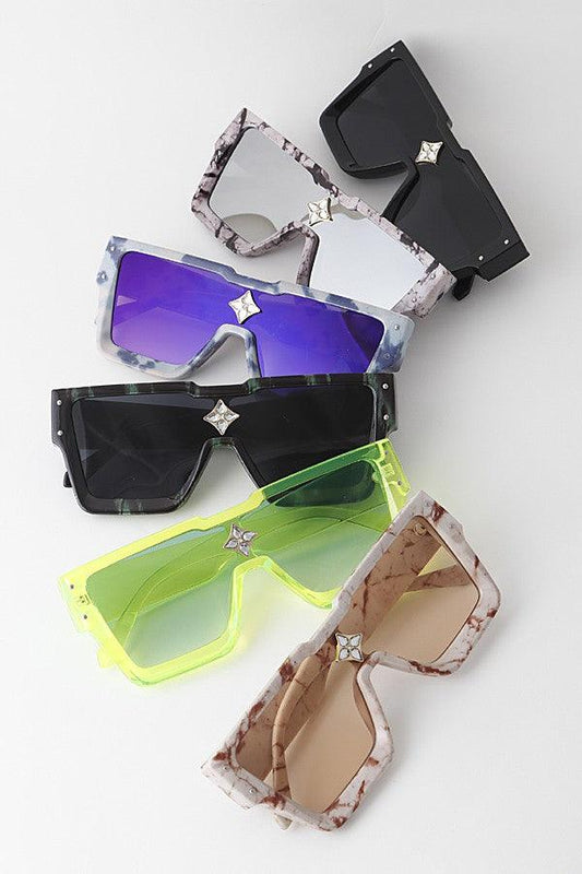 Futuristic Shield Sunglasses - Weekend Shade Sunglasses