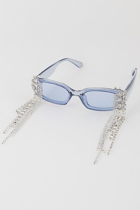 Fashion Rhinestone Glasses - Weekend Shade Sunglasses