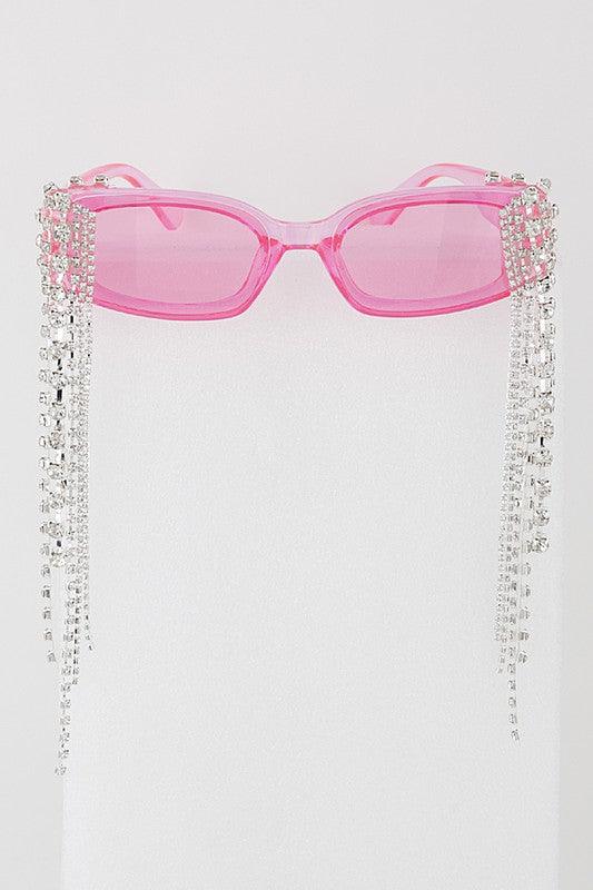 Fashion Rhinestone Glasses - Weekend Shade Sunglasses