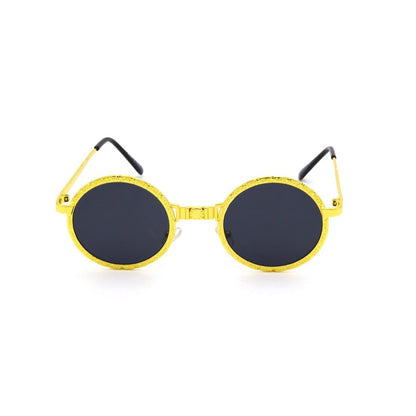 "GLAM 70'S" Round Sunglasses - Weekend Shade Sunglasses