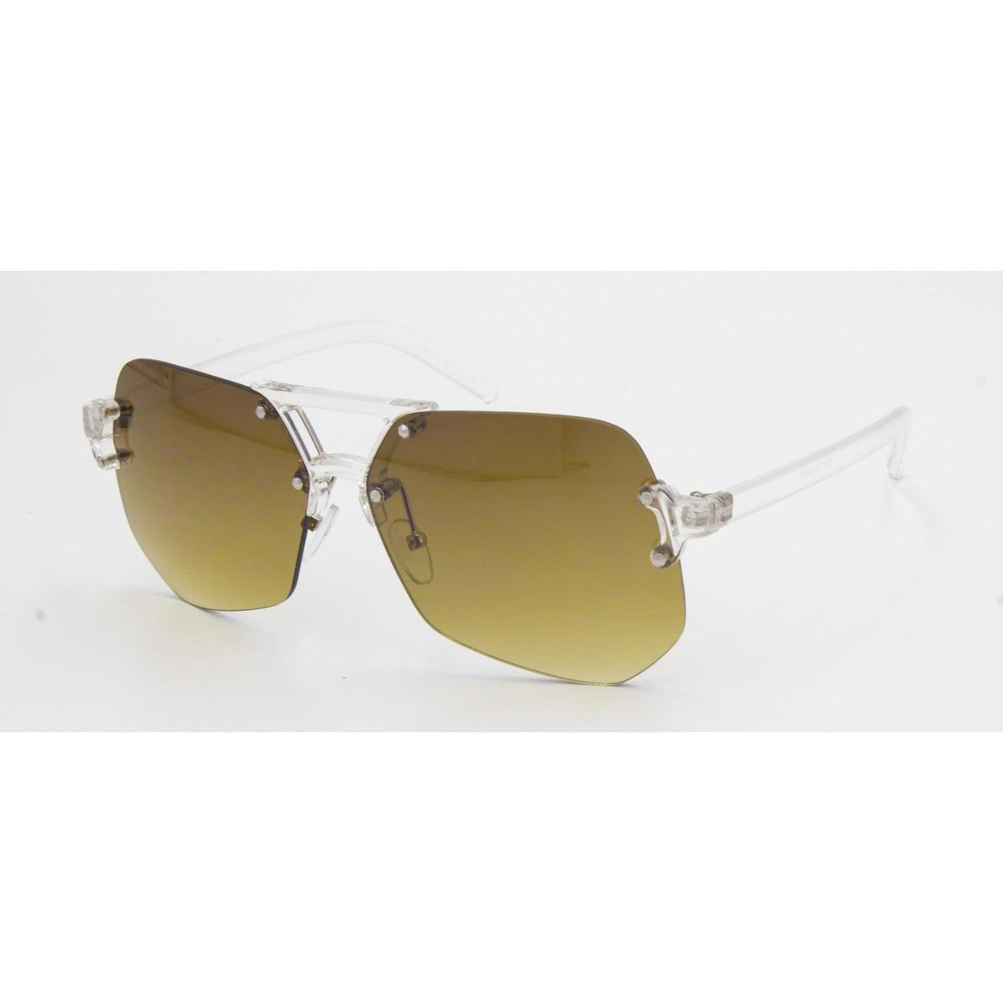 "Glam Girl" Rimless Sunglasses - Weekend Shade Sunglasses