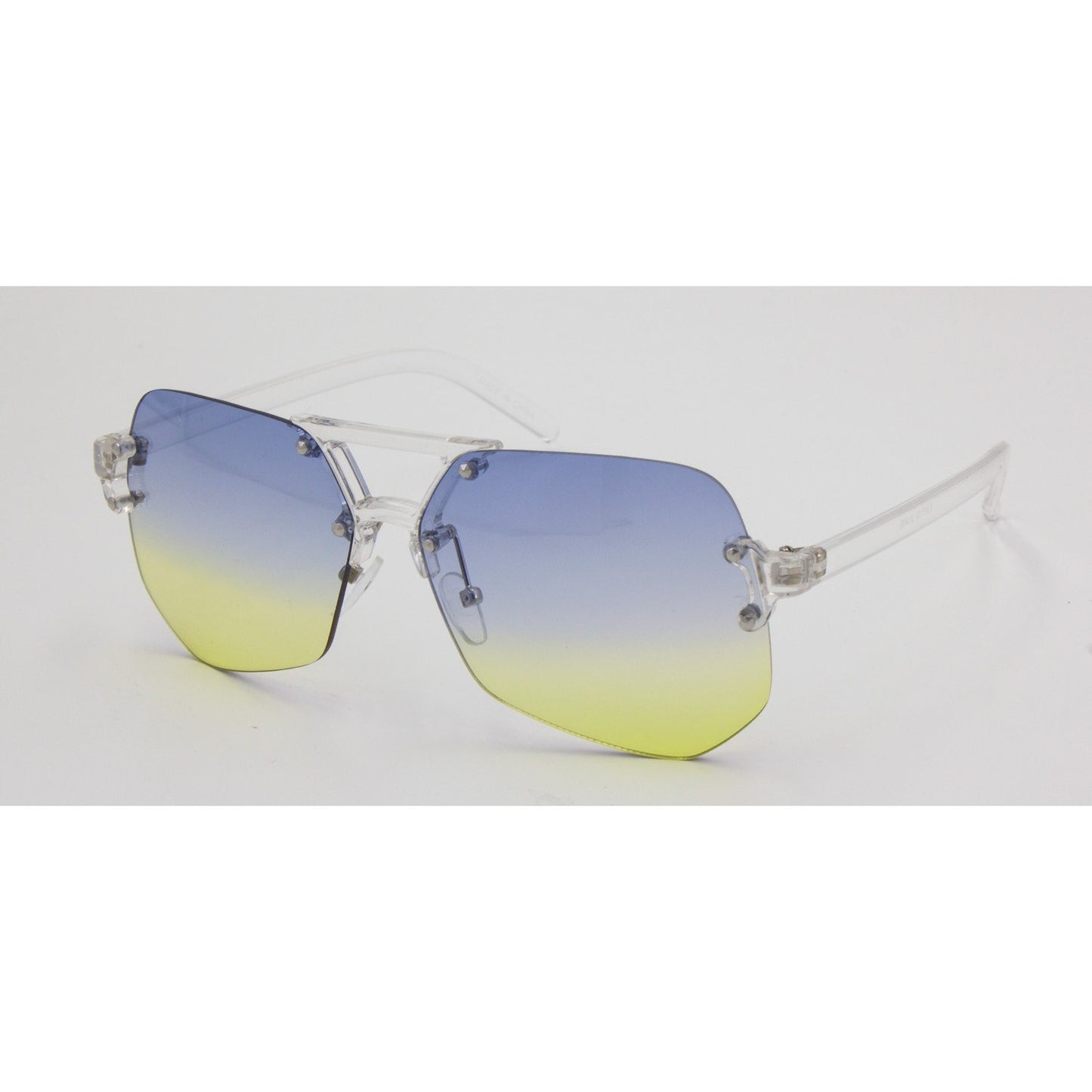 "Glam Girl" Rimless Sunglasses - Weekend Shade Sunglasses