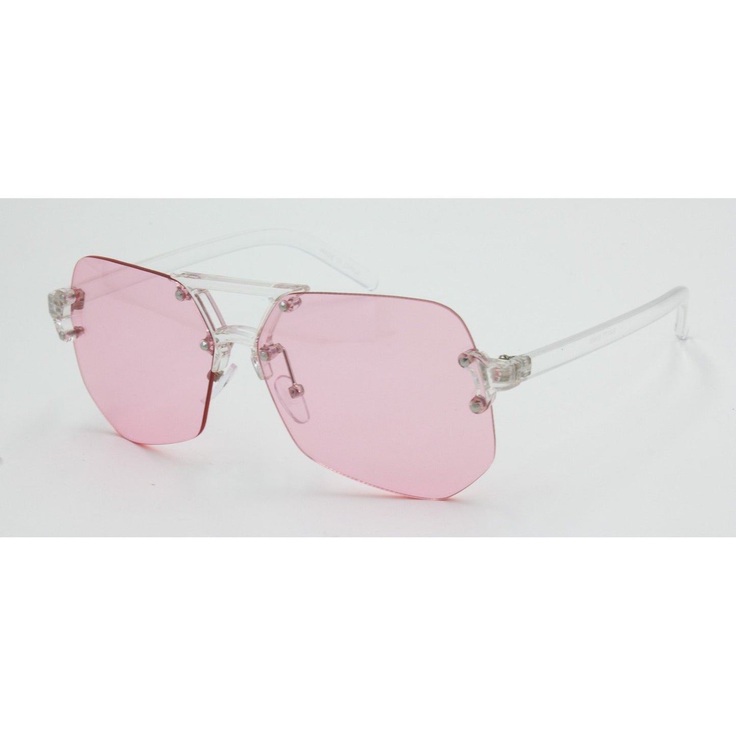 "Glam Girl" Rimless Sunglasses - Weekend Shade Sunglasses