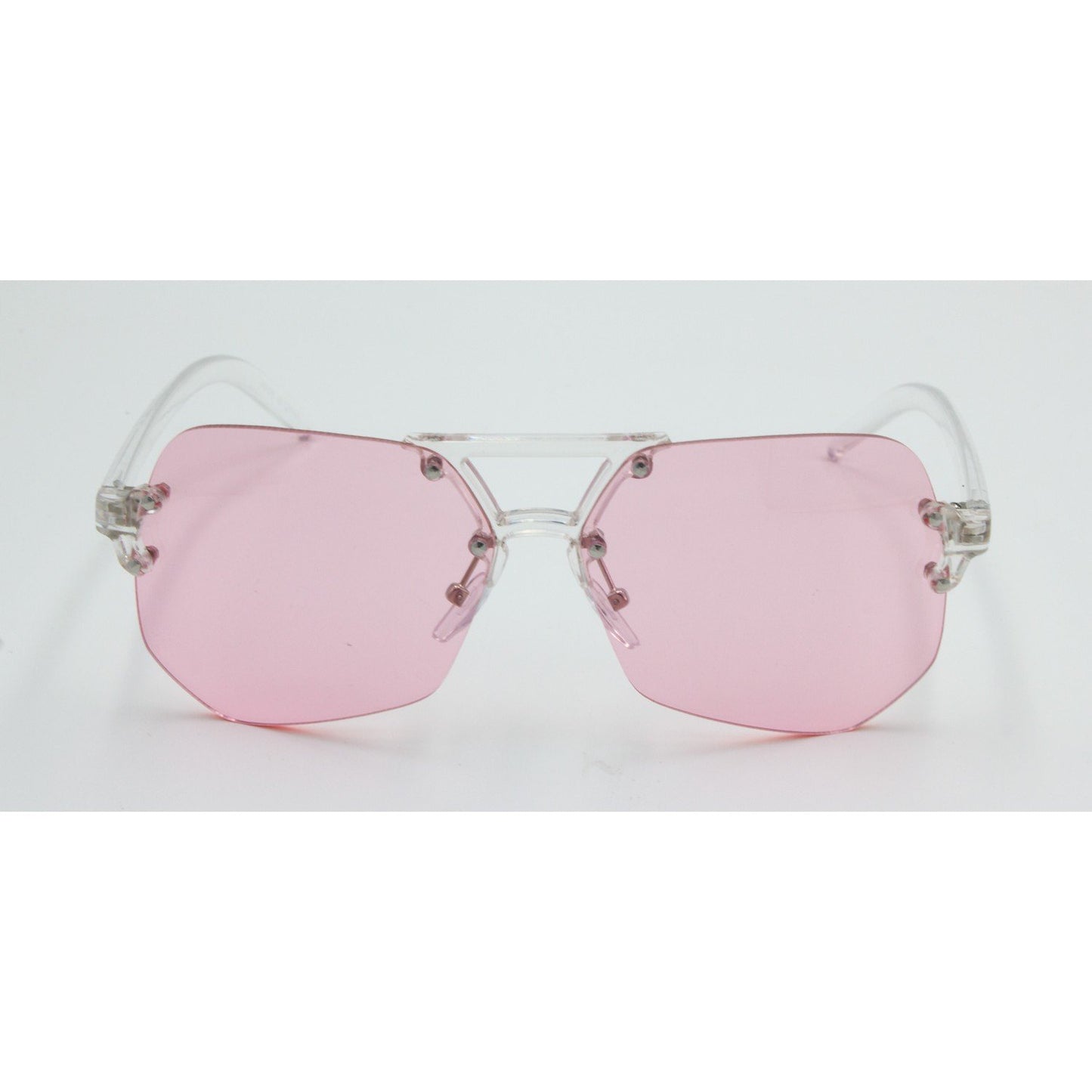 "Glam Girl" Rimless Sunglasses - Weekend Shade Sunglasses