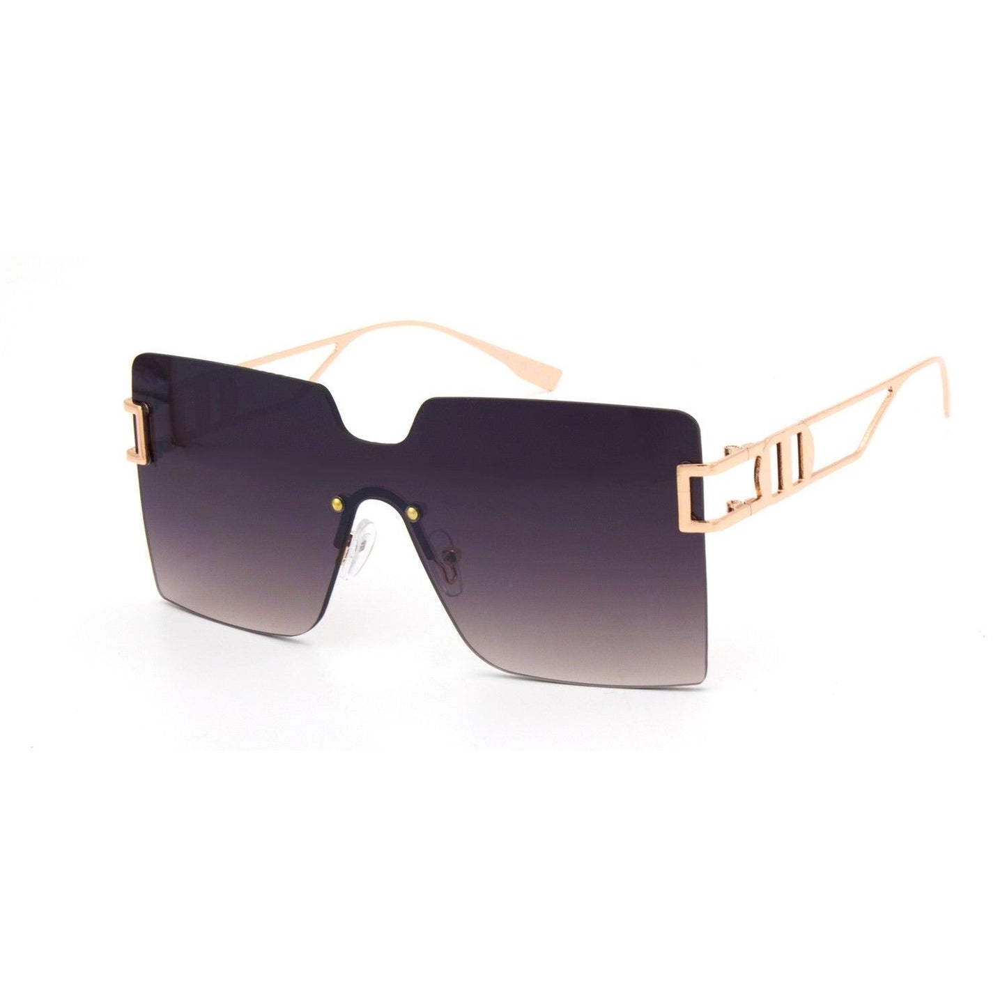 Fashion Rimless Square Sunglasses - Weekend Shade Sunglasses