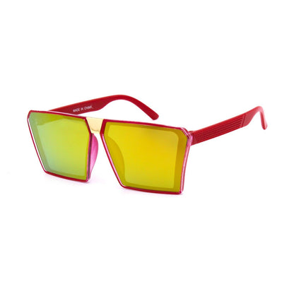 Kids Neon Oversize Square Sunglasses - Weekend Shade Sunglasses