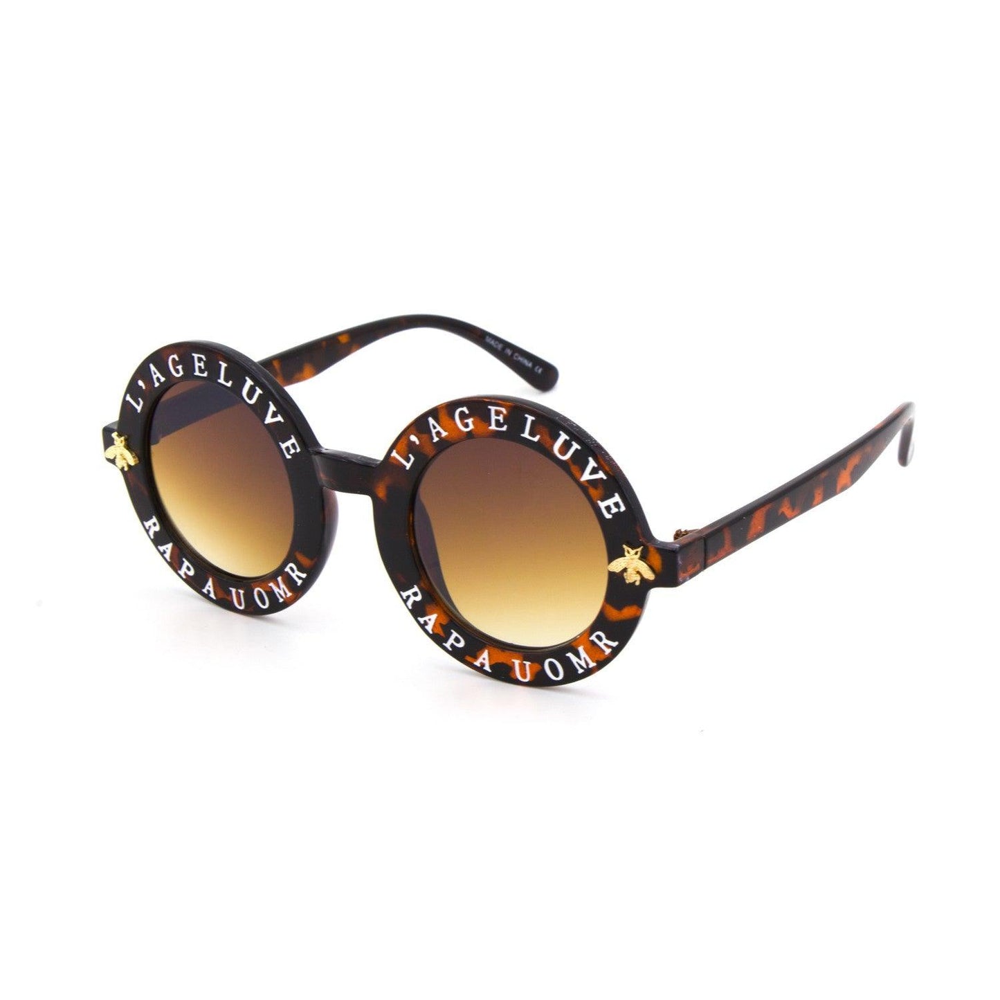 "Love is Blind" Round Sunglasses - Weekend Shade Sunglasses