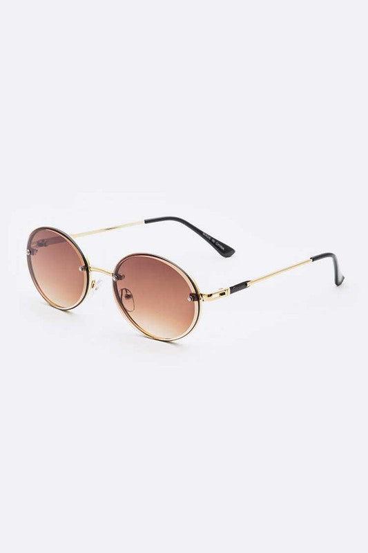 Oval Fashion Sunglasses - Weekend Shade Sunglasses