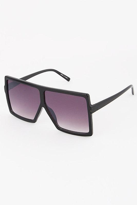 Oversize Square Black Sunglasses - Weekend Shade Sunglasses