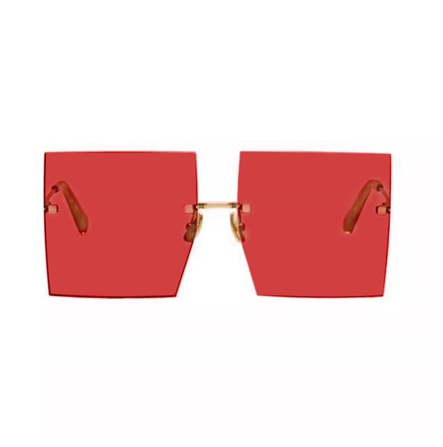 Trendy Oversized Square Sunglasses - Weekend Shade Sunglasses