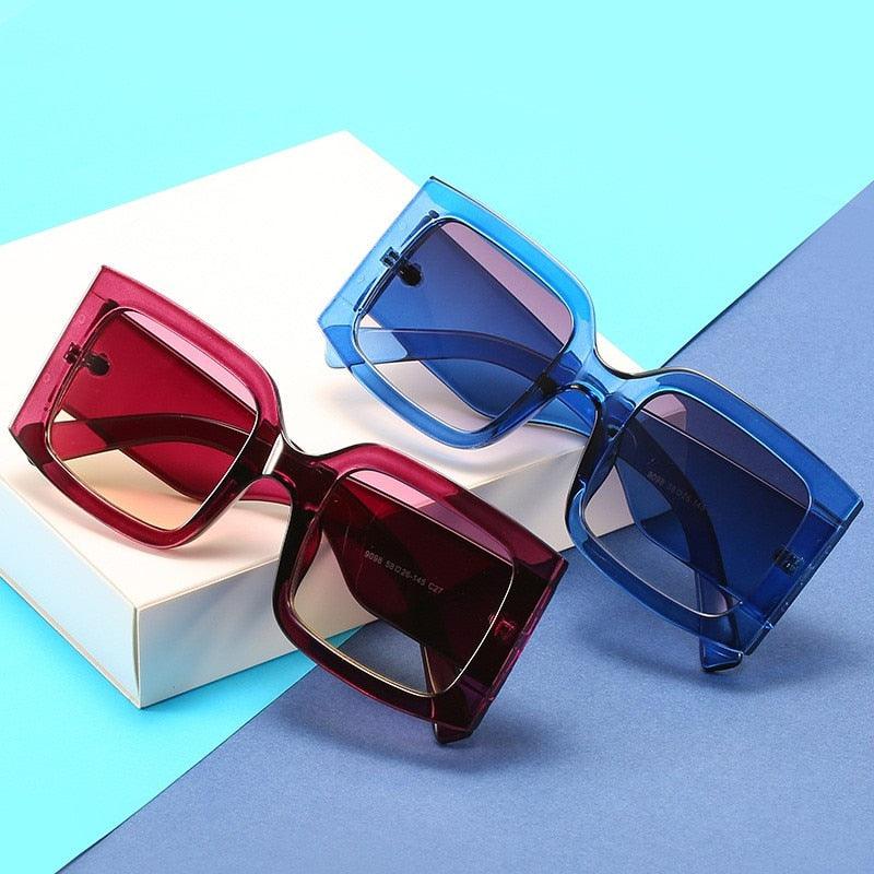 Oversize Square Sunglasses Women - Weekend Shade Sunglasses