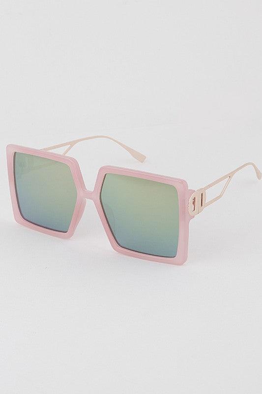 Pastel Square Iconic Sunglasses - Weekend Shade Sunglasses