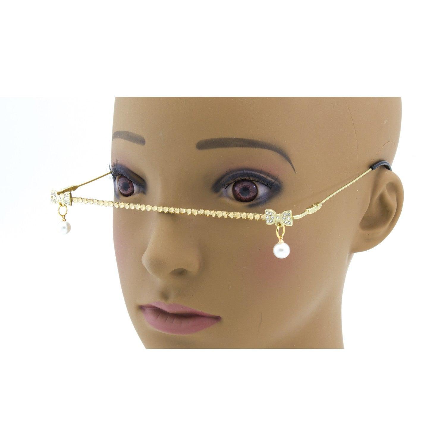 Rhinestone One Piece Frame - Weekend Shade Sunglasses