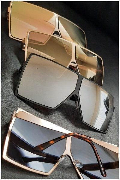 "Eclispe" Oversize Sunglasses - Weekend Shade Sunglasses