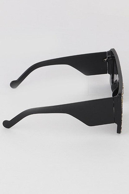 Druzy Plastic Square Sunglasses - Weekend Shade Sunglasses