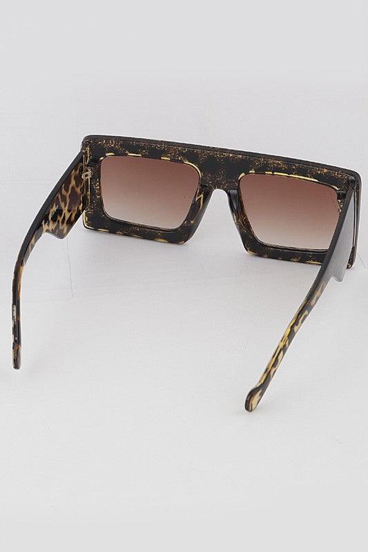 Druzy Plastic Square Sunglasses - Weekend Shade Sunglasses