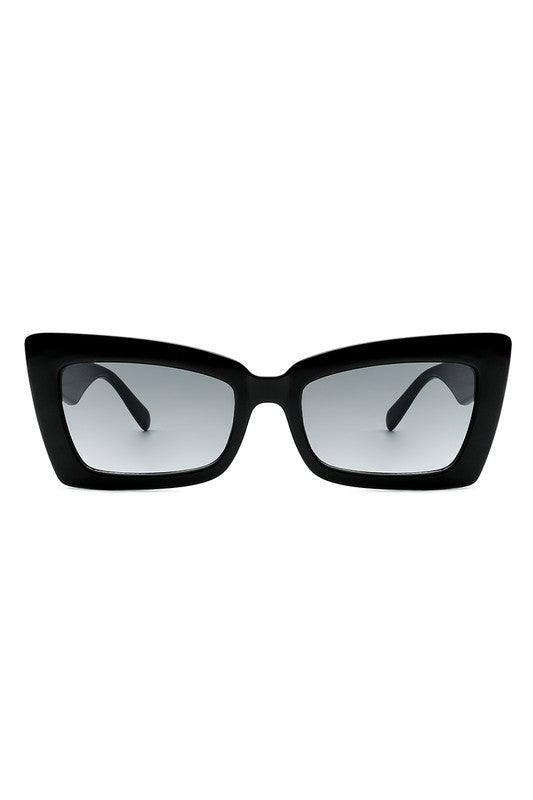 Retro Cateye Plastic Frame Sunglasses - Weekend Shade Sunglasses