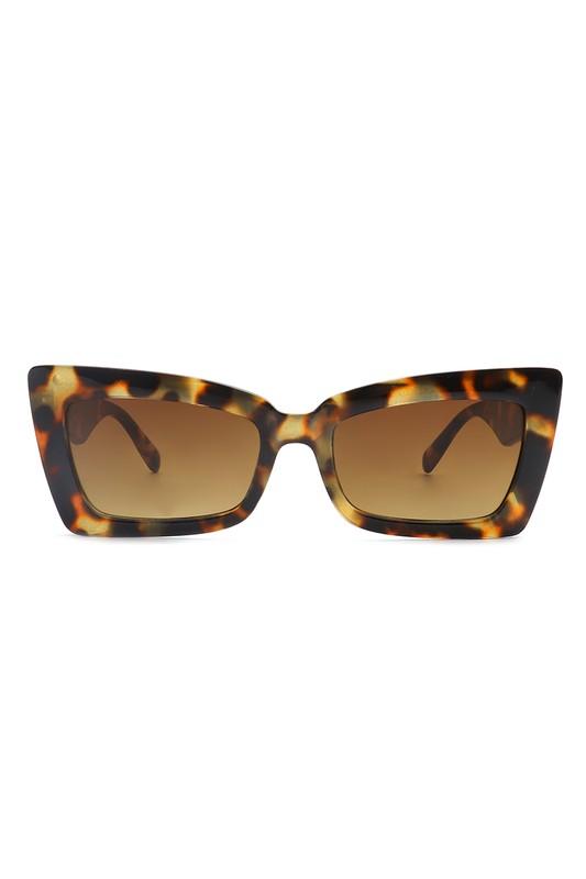 Retro Cateye Plastic Frame Sunglasses - Weekend Shade Sunglasses